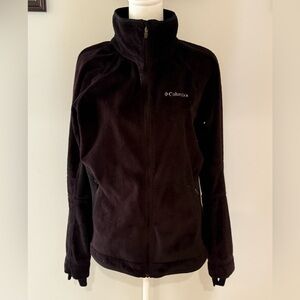 2/$40 🌸 Columbia Women's Black Fleece Jacket size Large